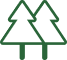 two trees icon